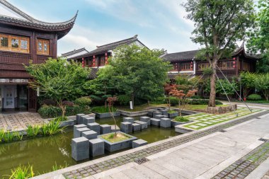 Suzhou Antik Kenti 'nin mimari manzarası