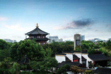 Çin Suzhou 'daki Hanshan Tapınağı