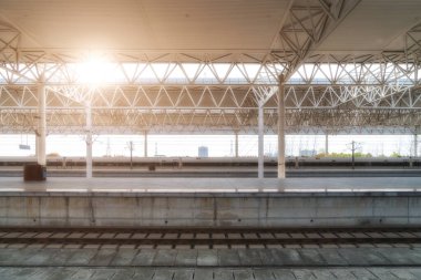 Tren Garı uzak hız, Çin shanghai.