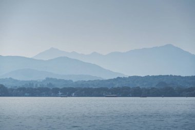 Hangzhou Batı Gölü Peyzaj Mürekkebi Tablosu