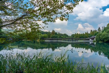 Hangzhou Batı Gölü Çin Bahçesi