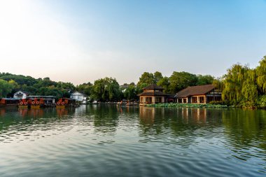 Hangzhou Batı Gölü Çin Bahçesi