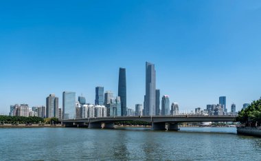 Guangzhou Finans Merkezi Modern Ofis Binası