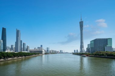 Guangzhou Finans Merkezi Modern Ofis Binası