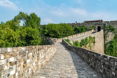 Nanjing şehri manzarası sokak manzarası