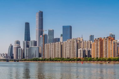 Guangzhou Finans Merkezi Modern Ofis Binası