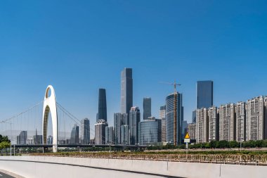 Guangzhou Finans Merkezi Modern Ofis Binası