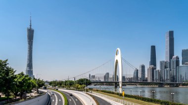 Guangzhou Finans Merkezi Modern Ofis Binası