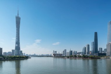 Guangzhou Finans Merkezi Modern Ofis Binası
