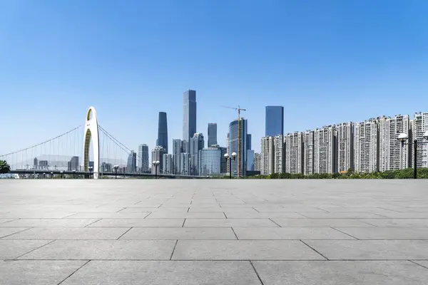 stock image City roads and buildings in the city's financial district