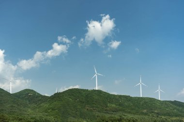 Rüzgar Türbinleri Yel Değirmeni Enerji Çiftliği