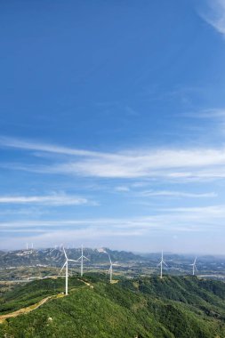 Rüzgar Türbinleri Yel Değirmeni Enerji Çiftliği