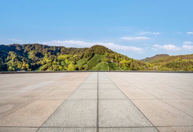 Yol ve doğa manzarası.