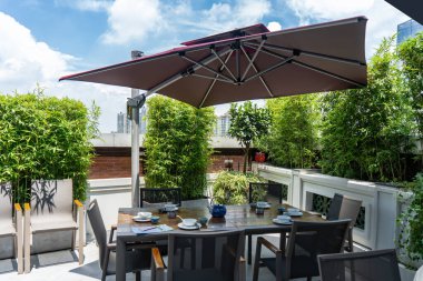 Açık hava Basit Çin Lokantası