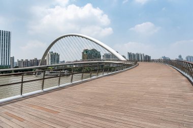 Çin modern kentsel mimari manzarası