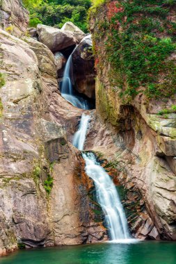 Beijiushui qingdao, Çin 'de şelale