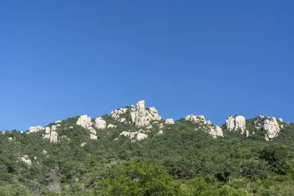 stock image The beautiful natural scenery of Laoshan Mountain in Qingdao