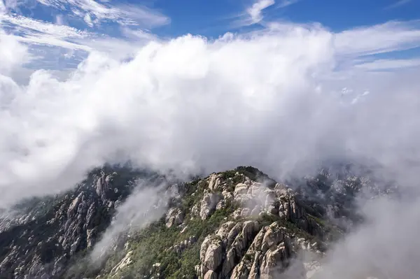 stock image The beautiful natural scenery of Laoshan Mountain in Qingdao