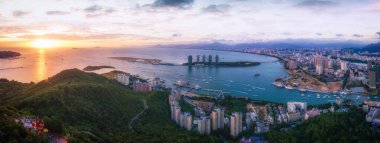 Hainan Sanya Adası Sahne Hava Fotoğrafçılığı