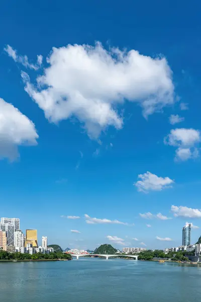 Stock image China Liuzhou Riverside City Scenery