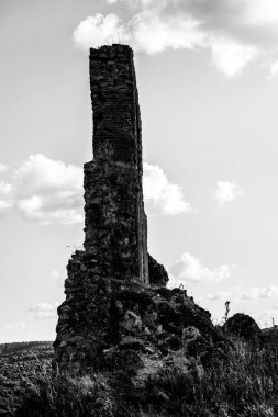 kalelerin ve manastırların manzarası ve detayları