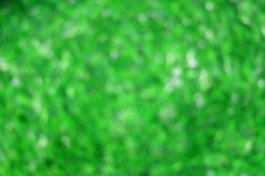 Doğa ile soyut yeşil bokeh.