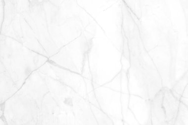 Beyaz mermer arka plan ve güzel doğal desenler.