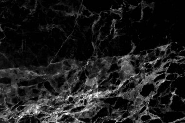 Siyah ve beyaz mermer granit arka plan yüzey deseni.