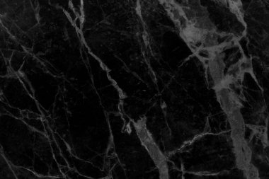 Tasarım sanatı için siyah ve beyaz mermer duvar dokusu, parlak ve lüks taştan pürüzsüz desen.