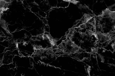 Tasarım sanatı için siyah arkaplan mermer duvar dokusu, parlak ve lüks taştan pürüzsüz desen