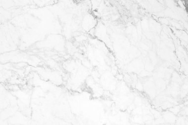Tasarım sanatı için beyaz mermer duvar dokusu, parlak ve lüks taştan pürüzsüz desen.