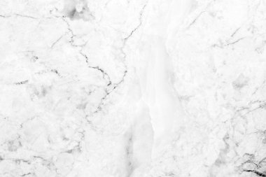 Tasarım sanatı için beyaz arkaplan mermer duvar dokusu, parlak ve lüks taştan pürüzsüz desen.