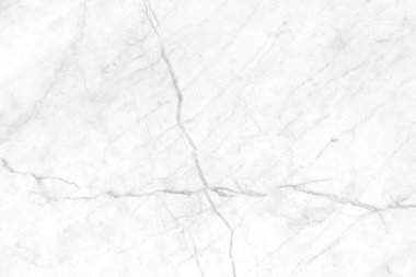 Arkaplan veya tasarım sanatı için doğal desenli beyaz mermer dokusu.
