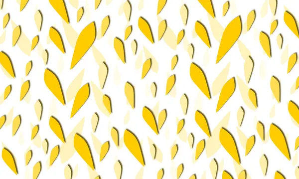 Yellow autumn art leaves vector background. beautiful luxury style for your own designs.