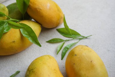 Taze sarı mango resmi.