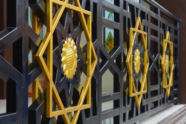 Havalandırma bloğunu kapat. çağdaş mimari tasarım. perspektif görünümü