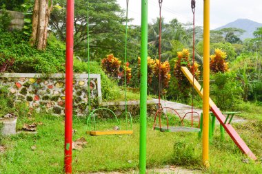 Wadaslintang, Endonezya 'daki doğal parkın düşük açılı oyun alanı