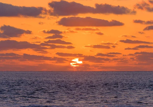 Beautiful Sunrise Corralejo Fuerteventura Canary Islands Spain — Stock Photo, Image