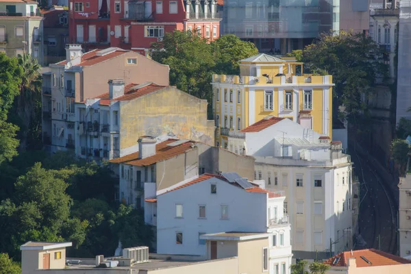 Blick Auf Die Stadt Lissabon Portugal Und Ihre Architektur — Stockfoto