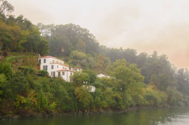 Portekiz 'deki Douro Vadisi' nin güzel manzarası ve eşsiz mimarisi.