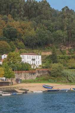 Portekiz 'deki Douro Vadisi' nin güzel manzarası ve eşsiz mimarisi.