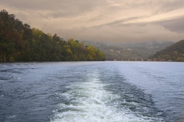 Portekiz 'deki Douro Vadisi' nin güzel manzarası 
