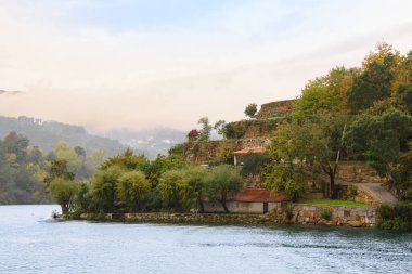 Portekiz 'deki Douro Vadisi' nin güzel manzarası ve eşsiz mimarisi.