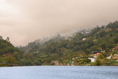 Portekiz 'deki Douro Vadisi' nin güzel manzarası ve eşsiz mimarisi.