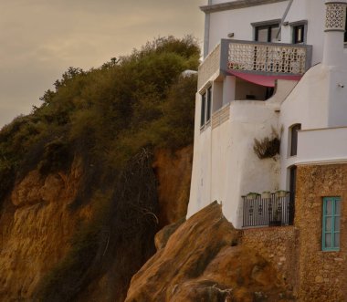 Eski Albufeira, Algarve, Portekiz manzarası