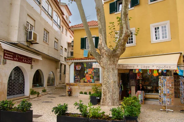 Cascais Курортне Місто Захід Від Лісабона Португалія — стокове фото