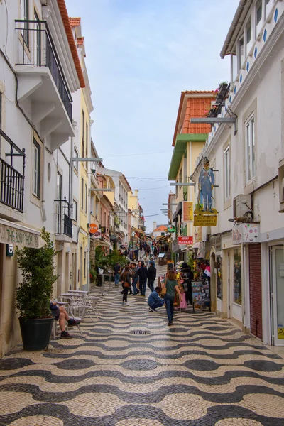 stock image view of Cascais is a coastal resort town west of Lisbon in Portugal