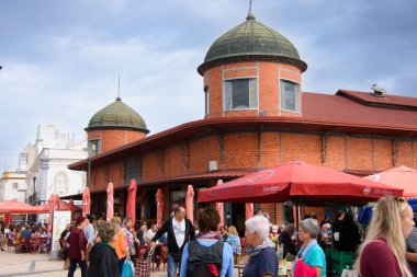 Şehir manzarası Olhao Portekiz