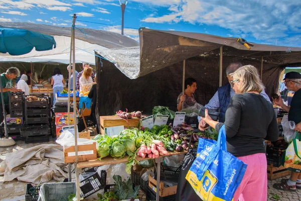 Olhao, Portekiz 'deki Mercado de Olhao' nun ünlü pazarı. 