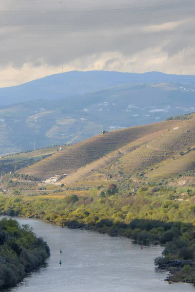 Vacker Utsikt Över Reguadammen Portugal Och Det Unika Landskapet — Stockfoto